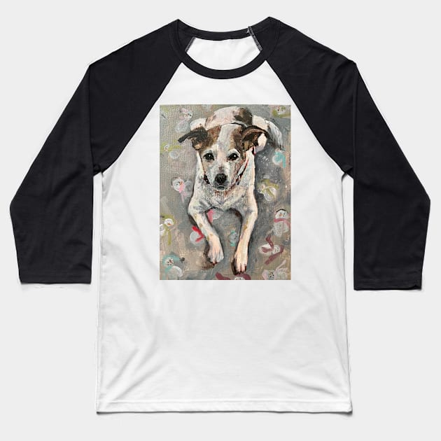 Little Dog Baseball T-Shirt by Susan1964